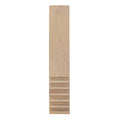 Atlas Breaker Minimalist Natural Wood Sculpture 18 Inch Tall