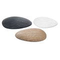 Atlas Cairn Set Of 3 Marble And Wood Disc Sculptures Set Of 3
