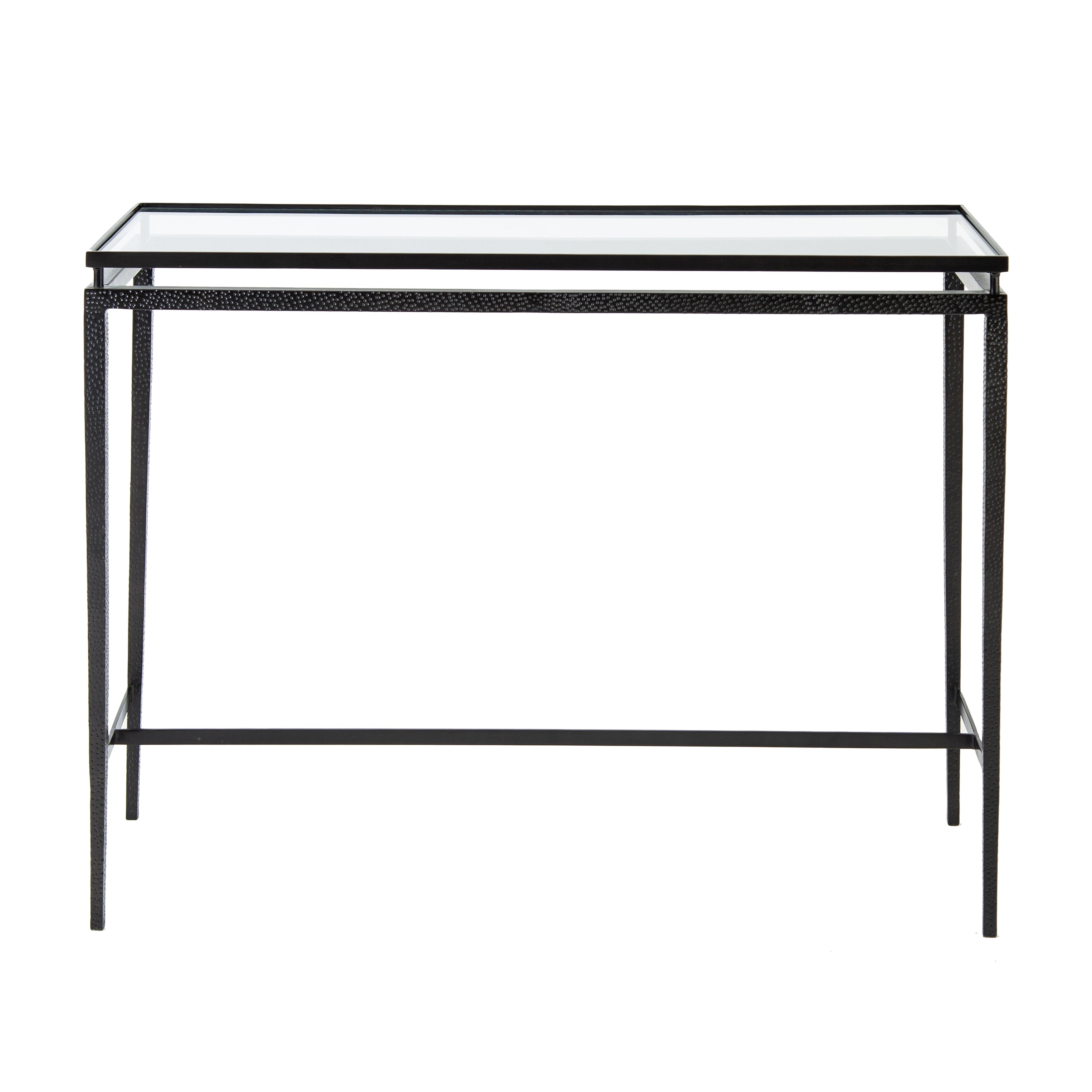 Atlas Canyon Metal And Glass Top Console Table 42 Inch W