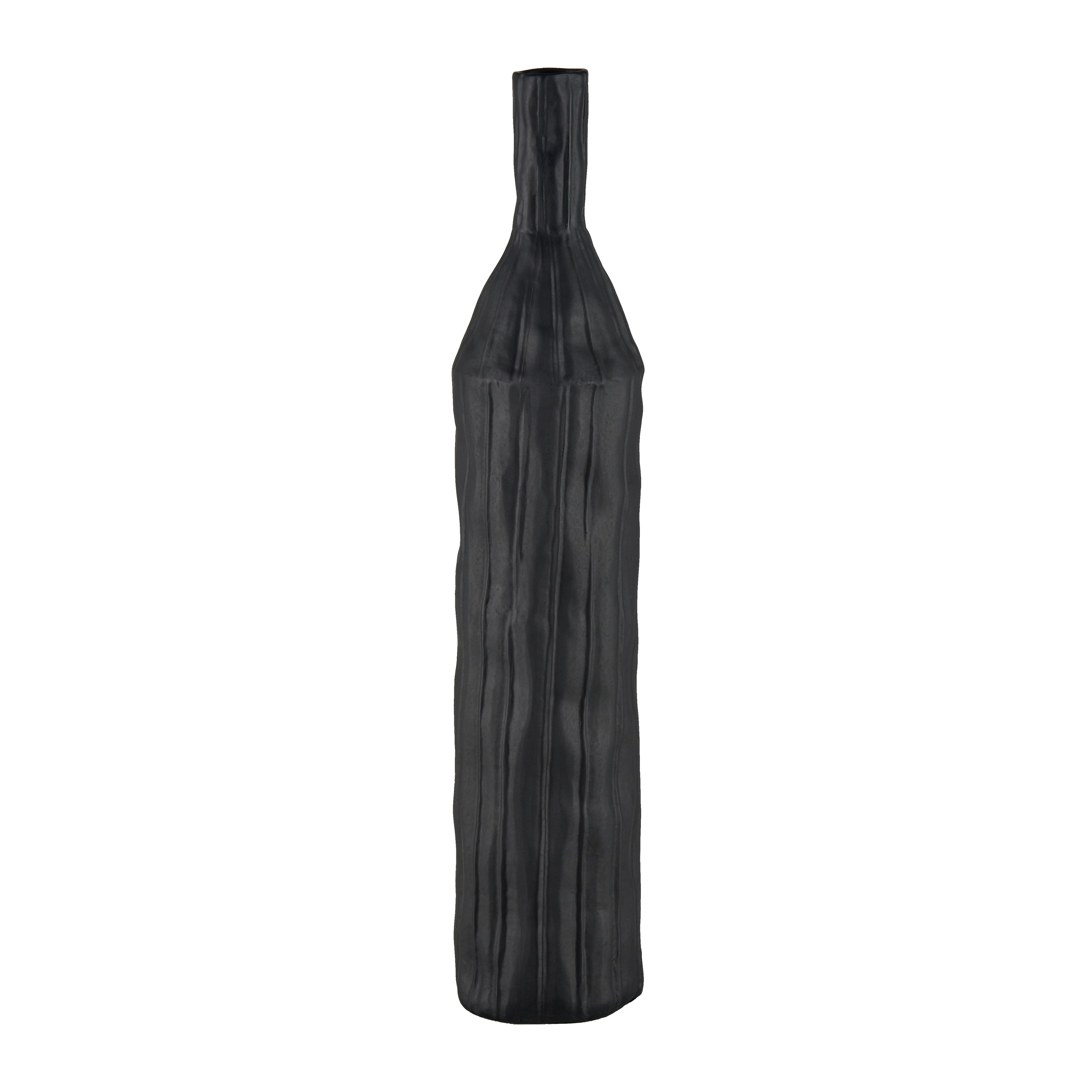 Atlas Carter Vase Black