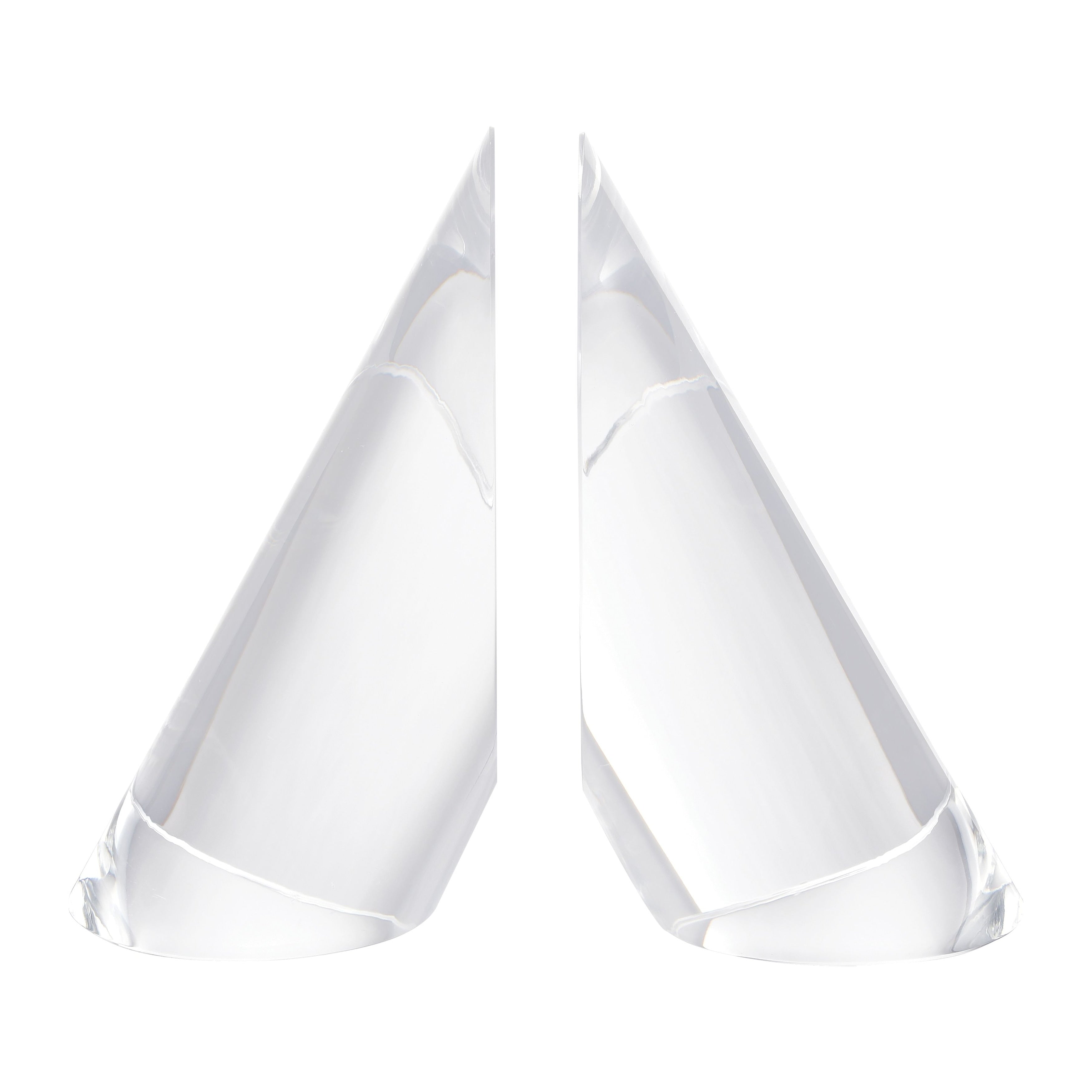 Atlas Chilling Set Of 2 Crystal Bookends Set Of 2