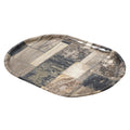 Atlas Deckham Tiled Wood Tray 12 Inch Wide