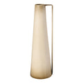 Atlas Delia Burnt Ivory Metal Amphora Vase
