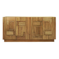Atlas Dennis Credenza Wheat Toast 72 Inch W