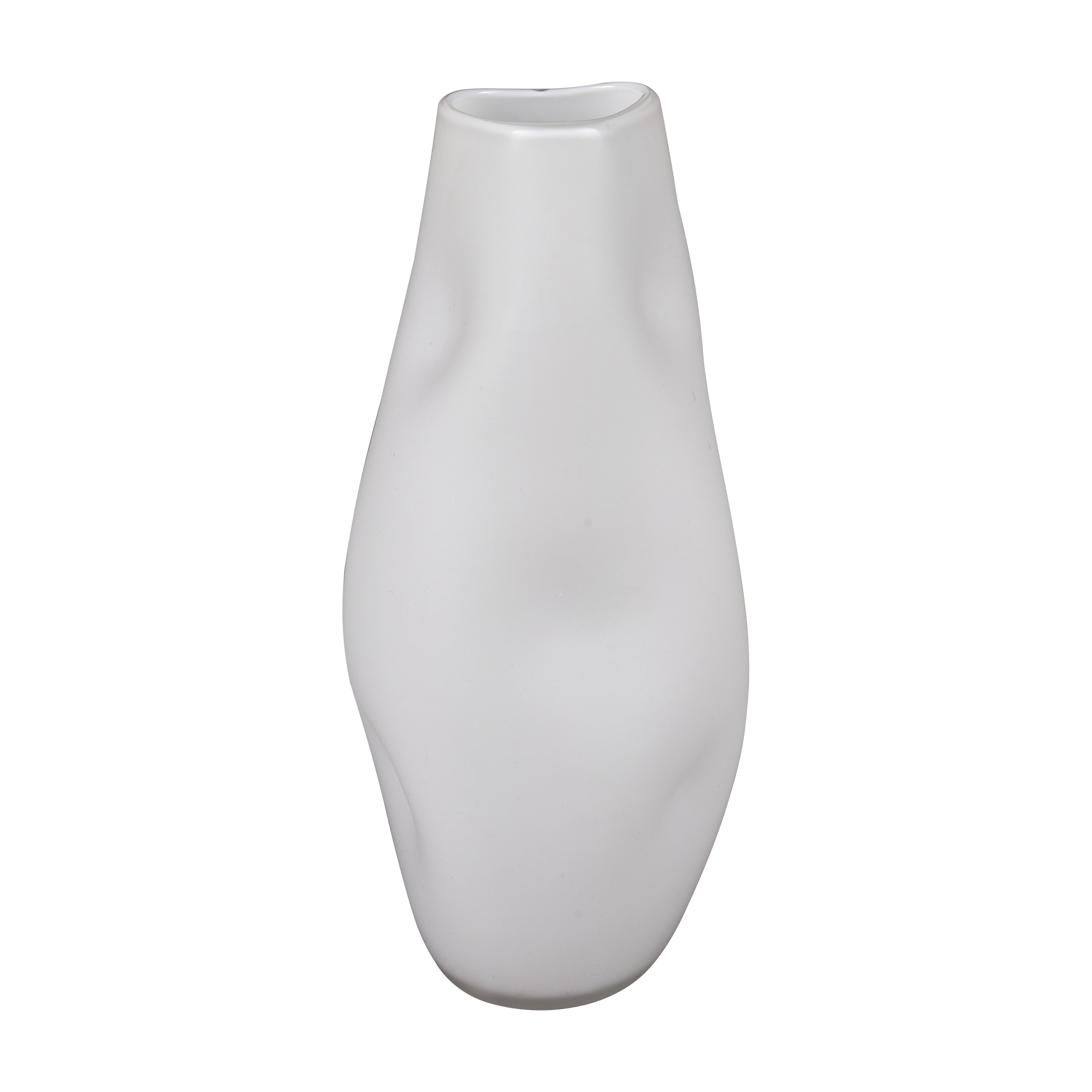Atlas Dent Blown Glass Vase