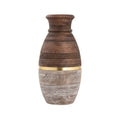 Atlas Dunn Natural Etched Mango Wood Vase