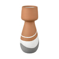 Atlas Eko Neutral Painted Terracotta Vase