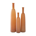Atlas Georgia Set Of 3 Narrow Glass Vases