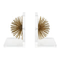 Atlas Glint Set Of 2 Bookends Set Of 2