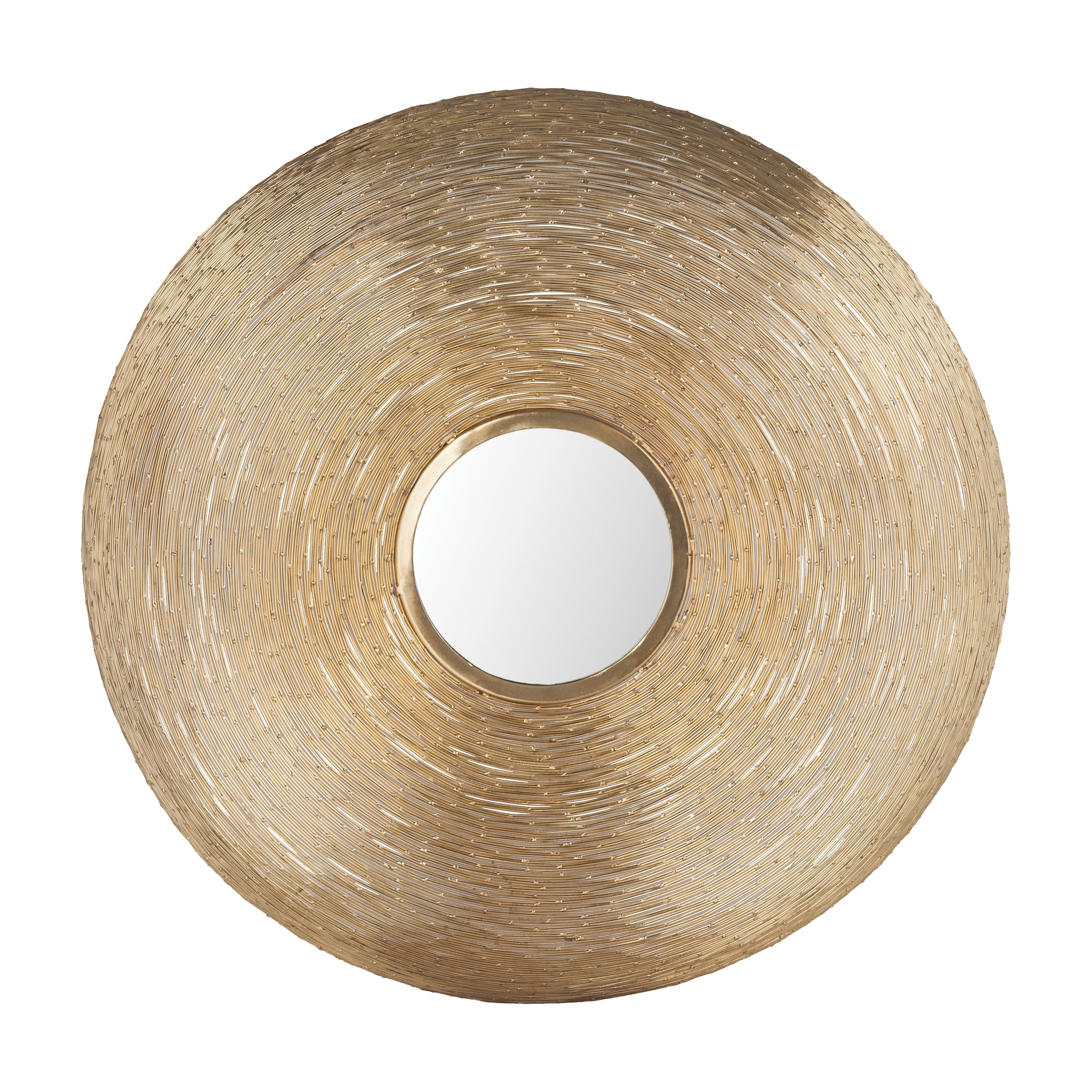 Atlas Goldgrass Wall Mirror 25 Inch High