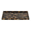 Atlas Great Horn Lodge Inlaid Horn Tile Tray 24 Inch Wide