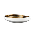 Atlas Greer Enameled Interior Earthenware Display Bowl