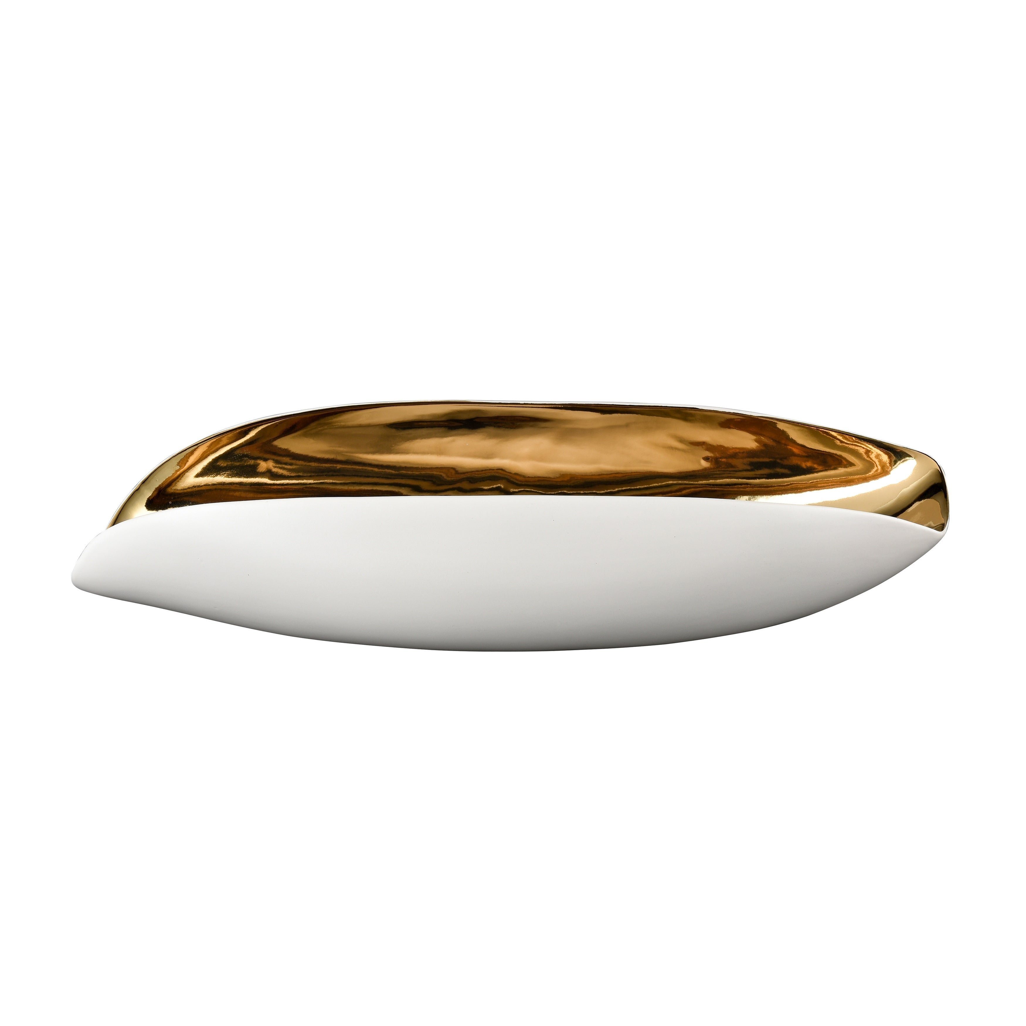 Atlas Greer Enameled Interior Earthenware Display Bowl