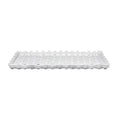 Atlas Haney Matte White Tray 22 Inch Wide