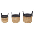Atlas Holset Natural Materials Set Of 3 Woven Basket