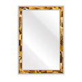 Atlas Juba Rectangular Tiled Horn Mirror 36 Inch High