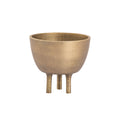 Atlas Kiser Polished Finish 3 Legged Bowl