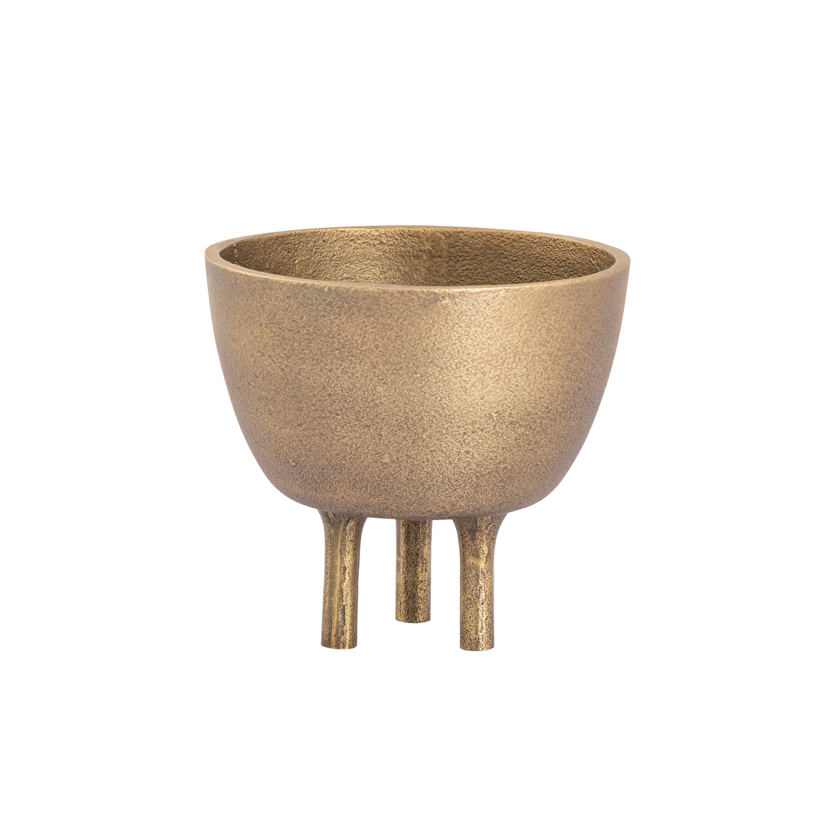 Atlas Kiser Polished Finish 3 Legged Bowl