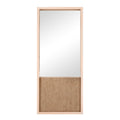 Atlas Latham Ractangular Wood Wall Mirror 56 Inch High