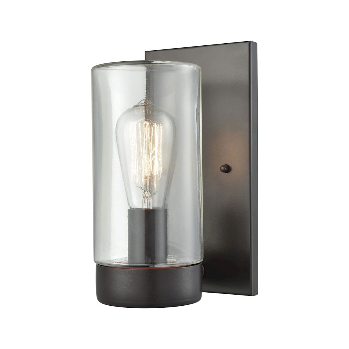 Atlas Lighting Ambler 10 High 1 Light Outdoor Sconce Oil Rubbed Bronze 10 Inch H