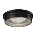 Atlas Lighting Chadwick Metal 3 Light Flush Mount 15 Inch Wide