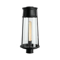 Atlas Lighting Cone Bell Shaped Outdoor Post Light 19.75 Inch Tall
