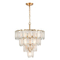 Atlas Lighting Curiosity 20 Wide 8 Light Chandelier Aged Brass 20 Inch W