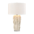 Atlas Lighting Genesee 27.5 High 1 Light Table Lamp White Glazed 27.5 Inch High