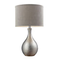 Atlas Lighting Hammered Chrome 21.5 High 1 Light Table Lamp Chrome 21.5 Inch High