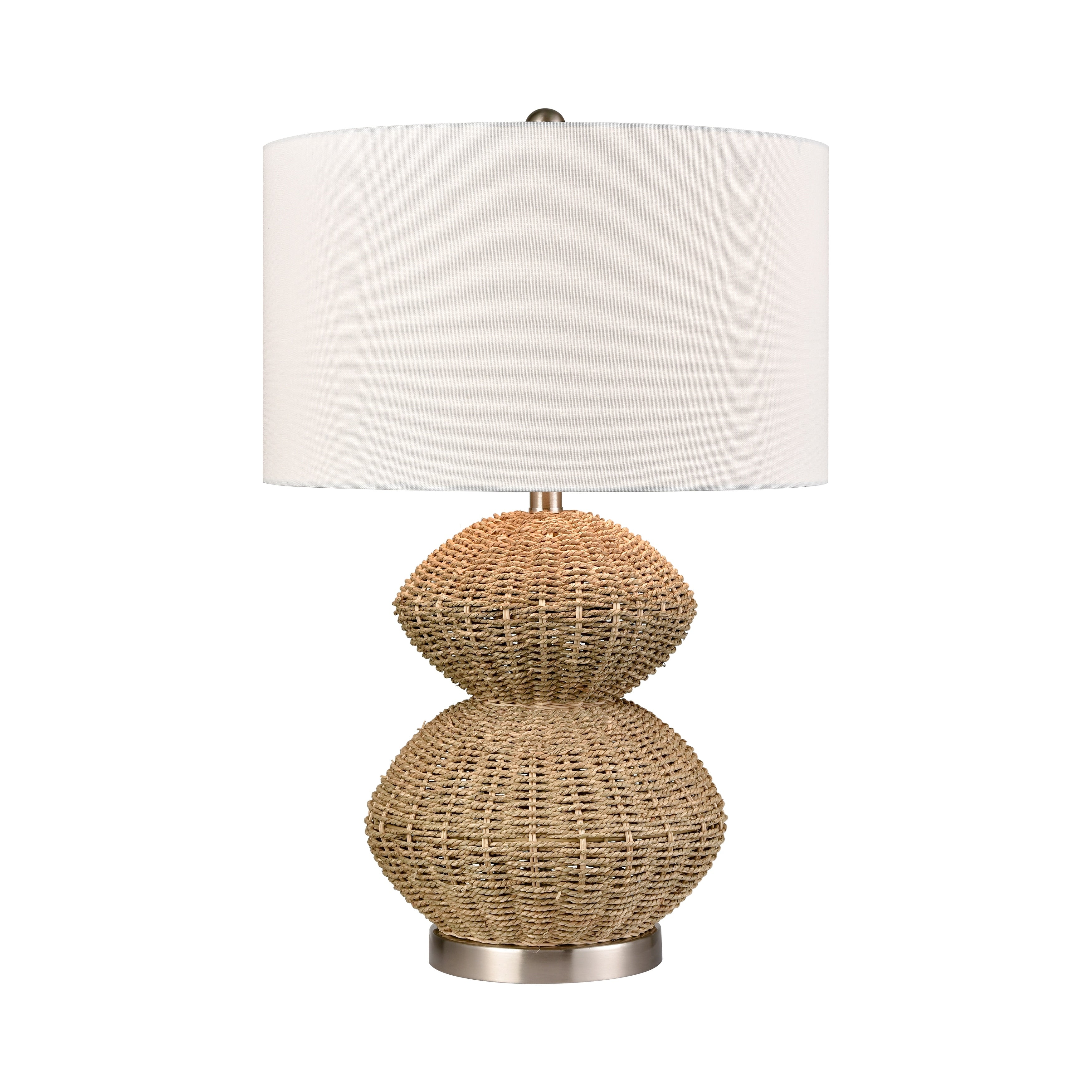 Atlas Lighting Helia 27 High 1 Light Table Lamp Natural 27 Inch High