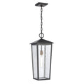 Atlas Lighting Marquis 9 Wide 1 Light Outdoor Pendant Matte Black 9 Inch W
