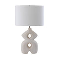 Atlas Lighting Neptune 26 High 1 Light Table Lamp Dry White 26 Inch High