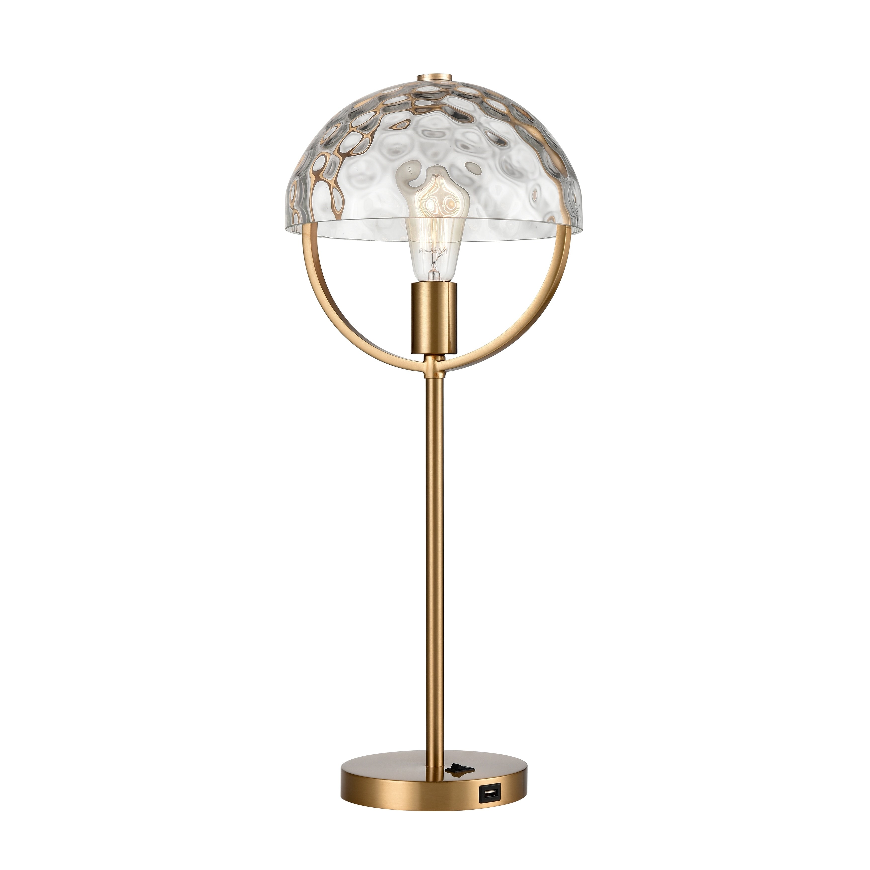 Atlas Lighting Parsons Avenue 24 High 1 Light Desk Lamp Aged Brass 24 Inch High