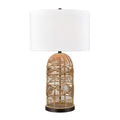 Atlas Lighting Peckham 30 High 1 Light Table Lamp Natural 30 Inch High
