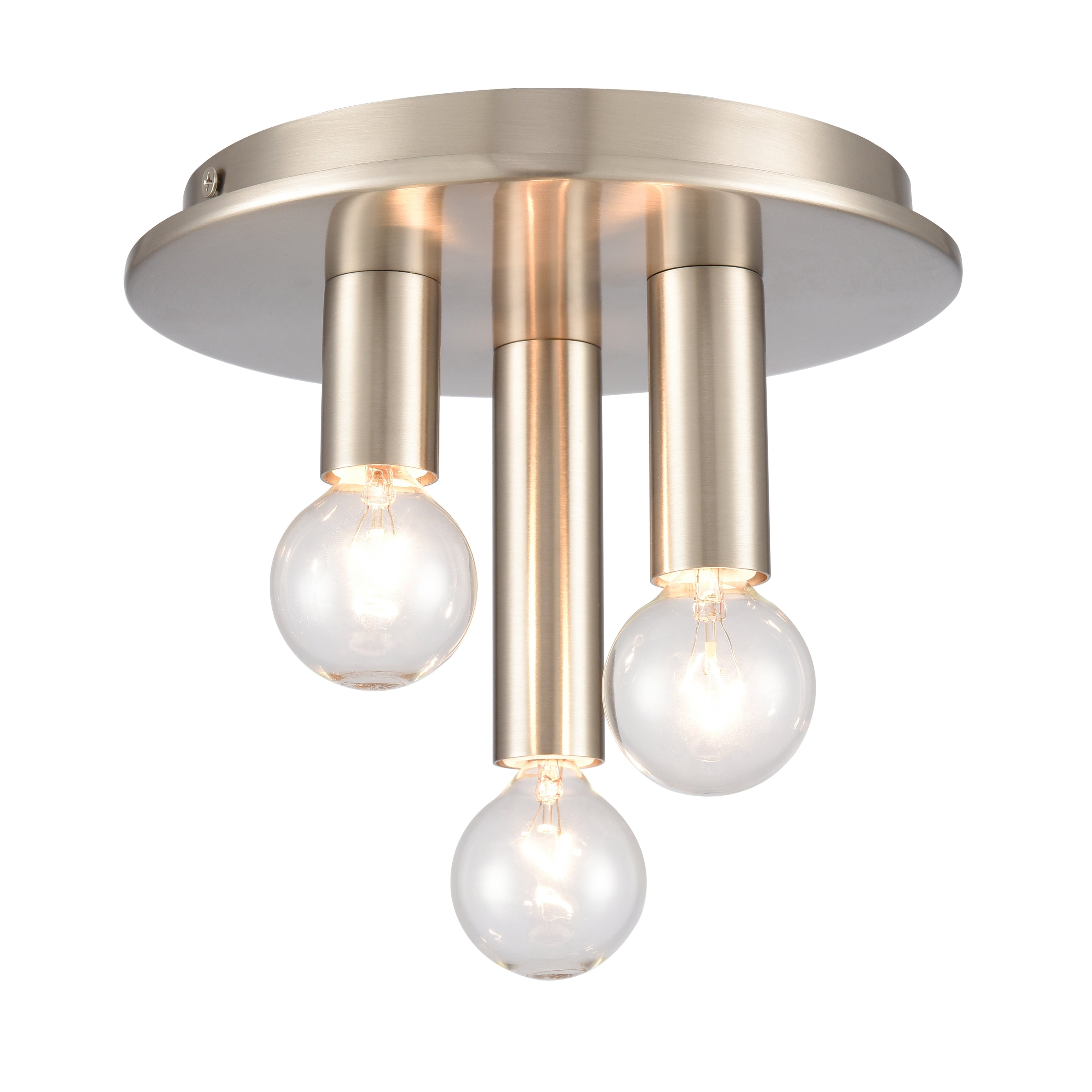 Atlas Lighting Pepper Abstract 8 Inch Wide Flush Mount