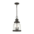 Atlas Lighting Renford 8 Wide 3 Light Outdoor Pendant Architectural Bronze 8 Inch W