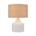 Atlas Lighting Rockport 17 High 1 Light Table Lamp Matte White
