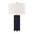 Atlas Lighting Sherman 27.5 High 1 Light Table Lamp Navy 27.5 Inch High