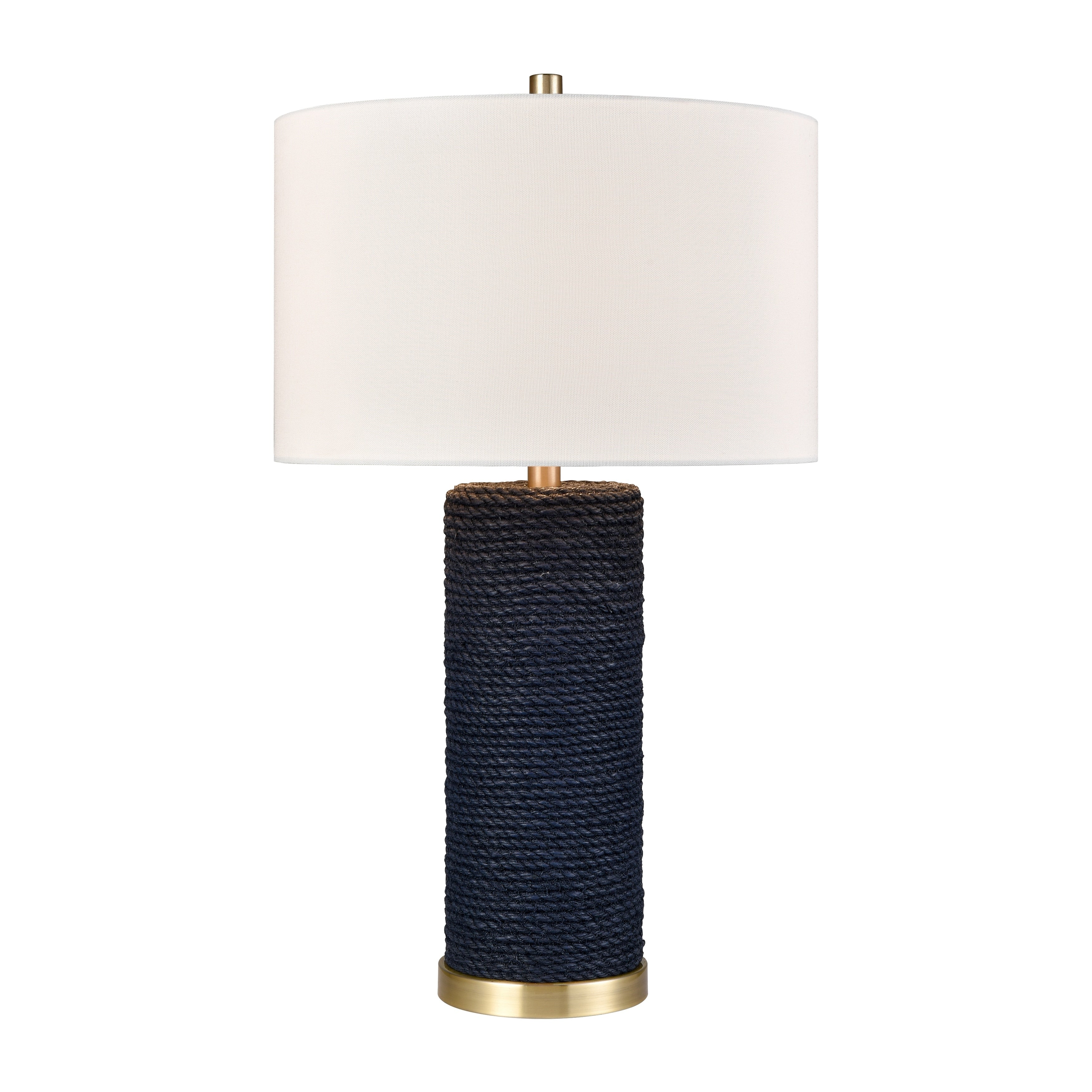 Atlas Lighting Sherman 27.5 High 1 Light Table Lamp Navy 27.5 Inch High
