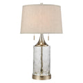 Atlas Lighting Tribeca 27 High 2 Light Table Lamp Clear 27 Inch High