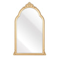 Atlas Loni Painted Gold Arched Wall Mirror 33.75 Inch High