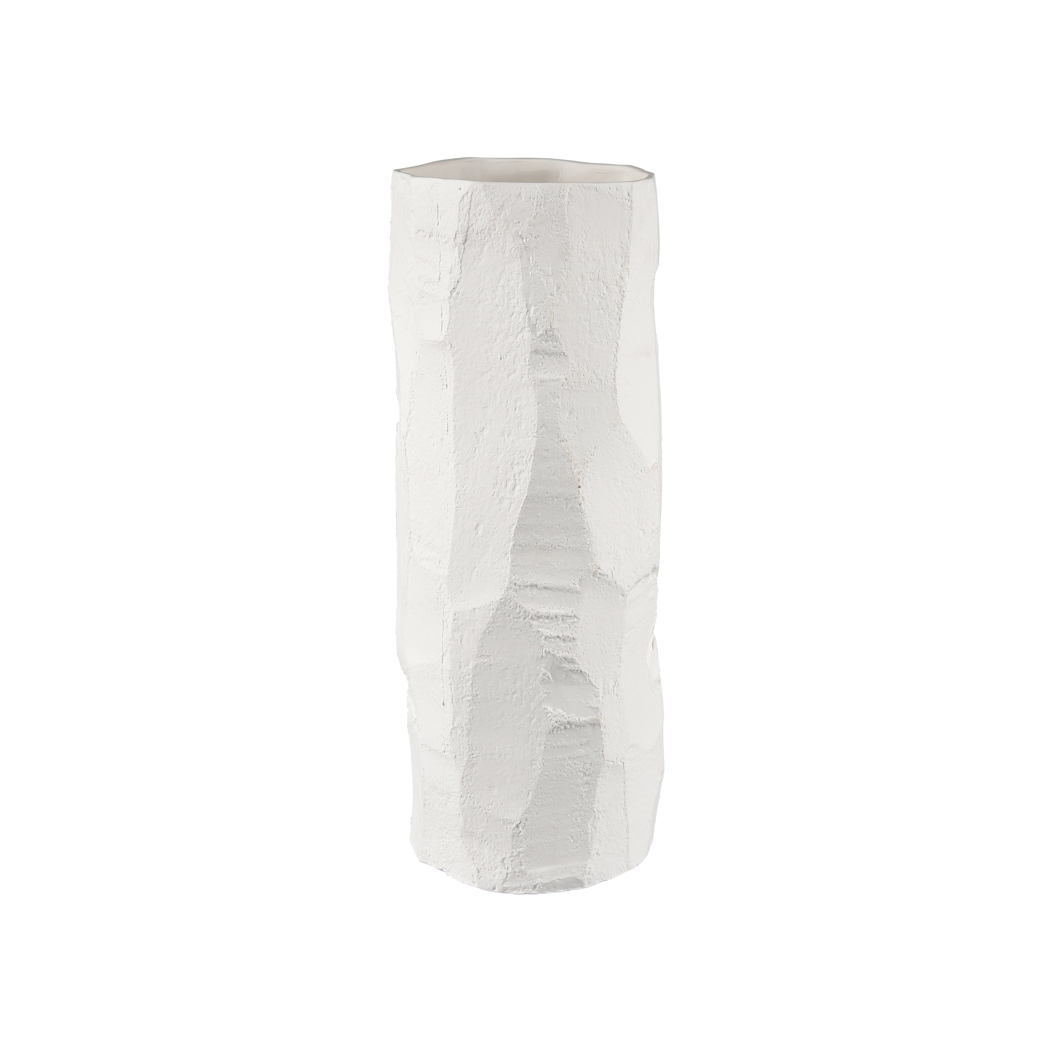 Atlas Lore Earthenware Cylindrical Vase