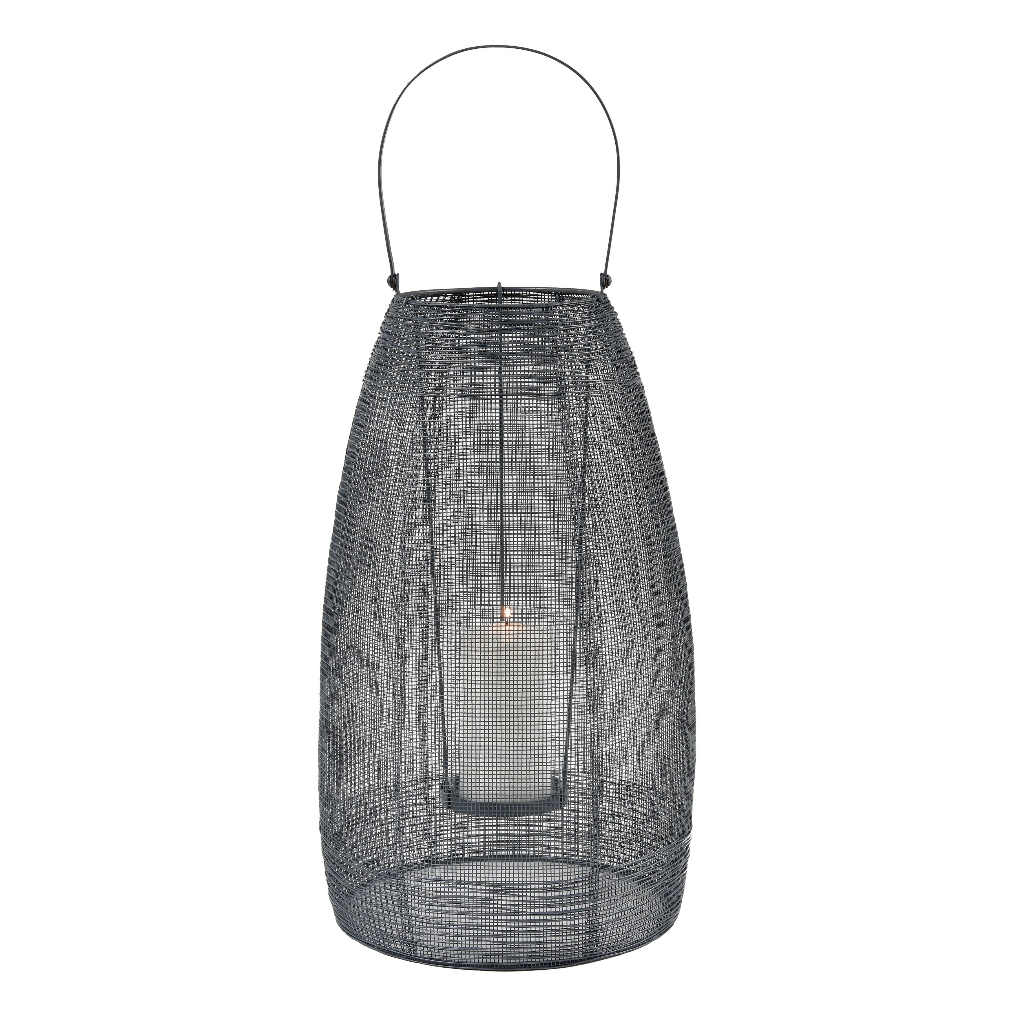 Atlas Magnet Open Weave Wire Candleholder 28 Inch H