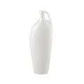 Atlas Messe Satin White Vase
