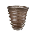 Atlas Metcalf Hand Formed Bubbled Glass Vase