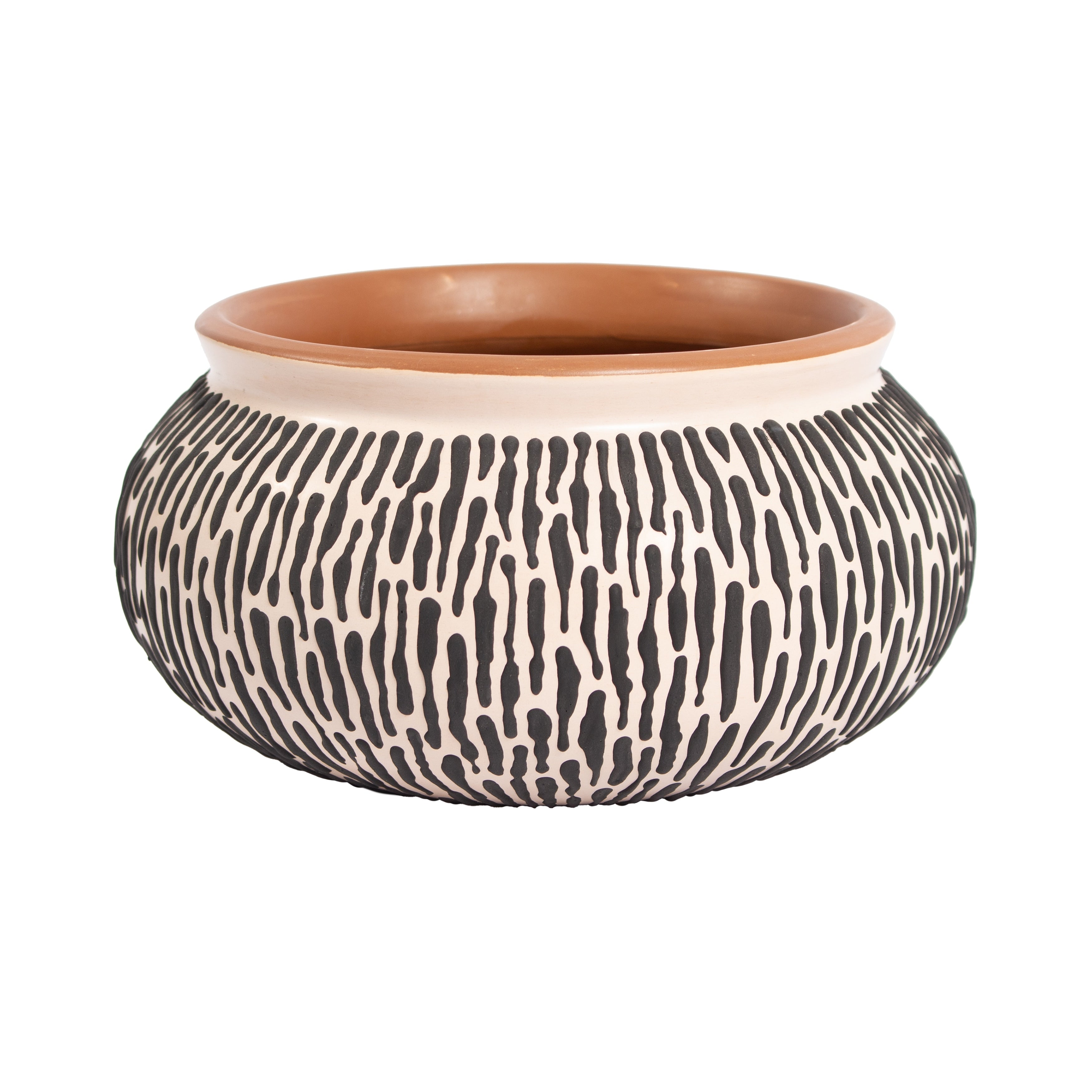 Atlas Ofelia Two Tone Ceramic Display Bowl