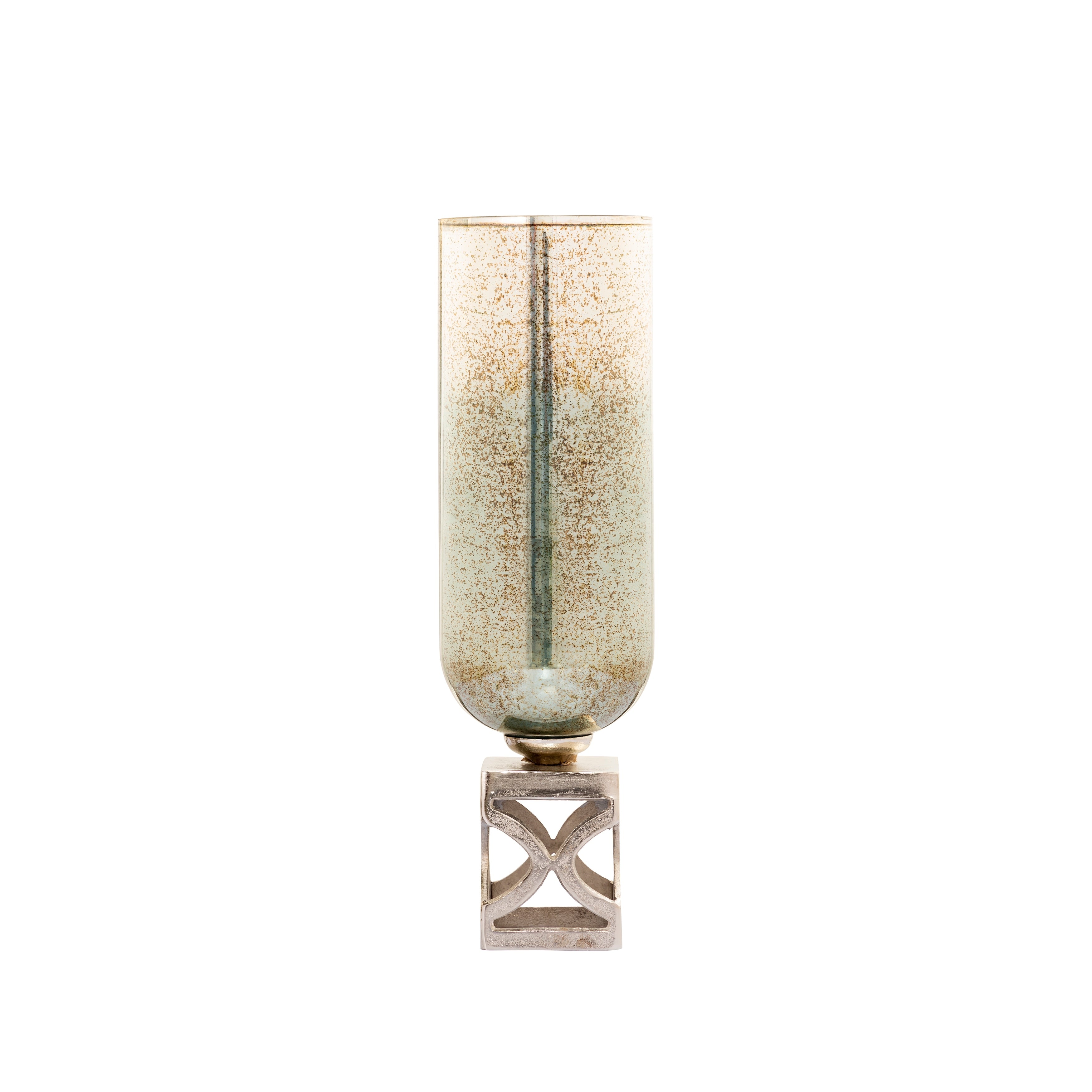 Atlas Opal Ombre Mercury Glass Vase