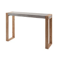 Atlas Paloma Minimalist Concrete Console Table 51.25 Inch W