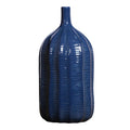 Atlas Philip Round Indigo Glaze Vase