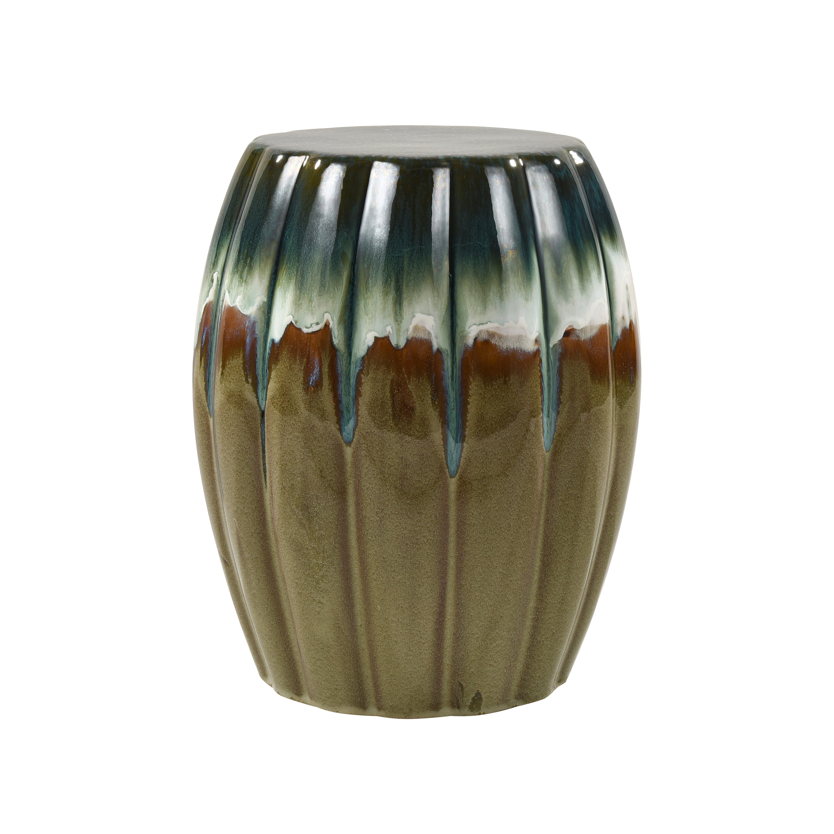 Atlas Roker Accent Stool 22.5 Inch H